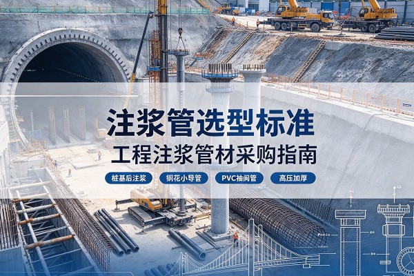 安图注浆管选型标准