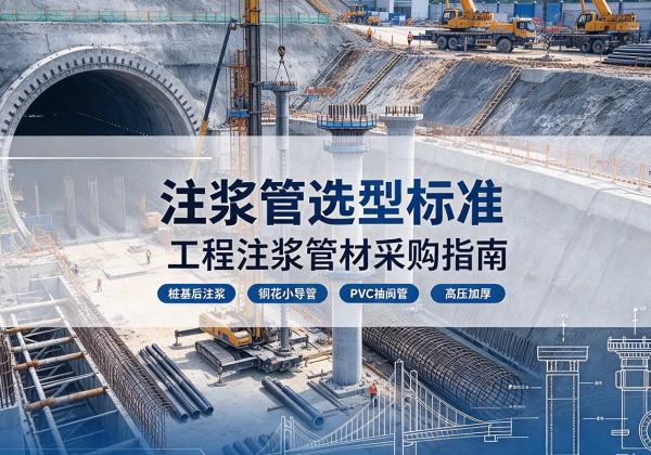 安图注浆管选型标准